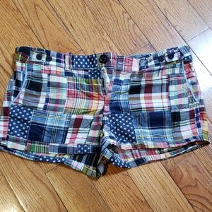 American eagle patchwork shorts